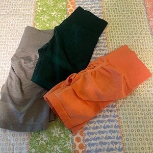 SHEIN Scrunch Shorts. All 3 Size S